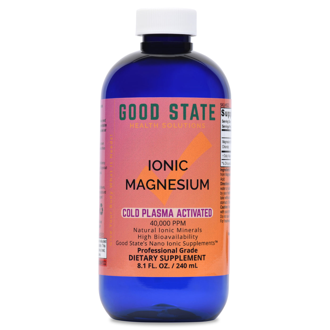 Cold Plasma-Activated Liquid Ionic Magnesium | 100 mg per serving