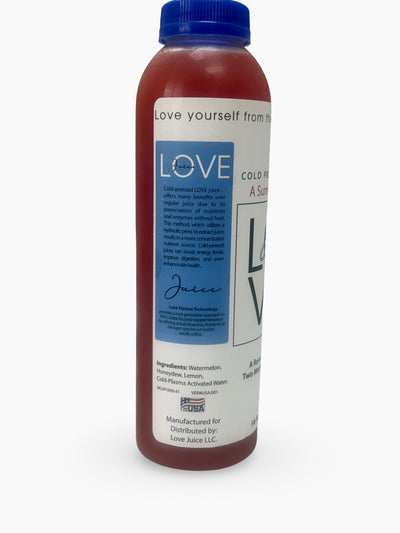 LOVE Juice – A Summer Fling, product ingredients and cold plasma info