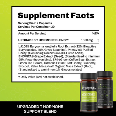 Upgraded Testosterone 60 Capsules