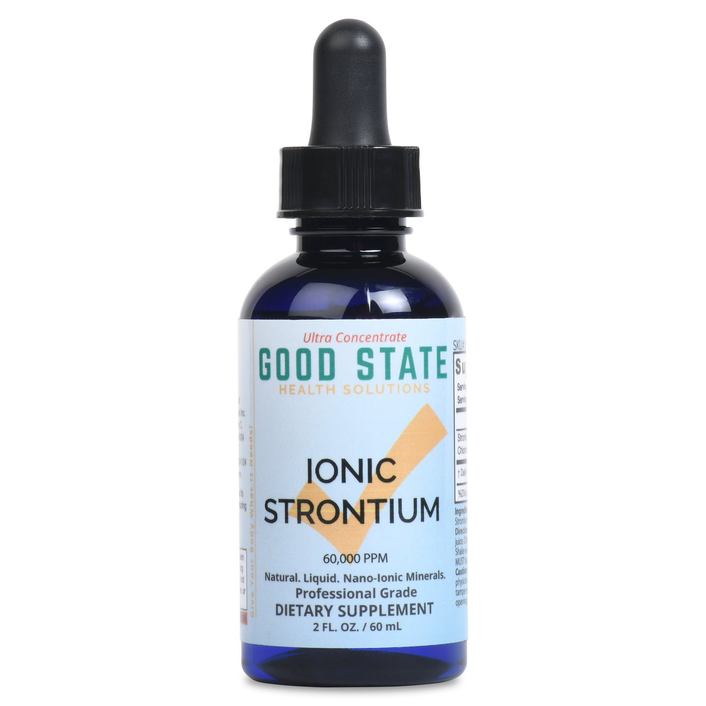 Ultra Concentrate Liquid Ionic Strontium Supplement