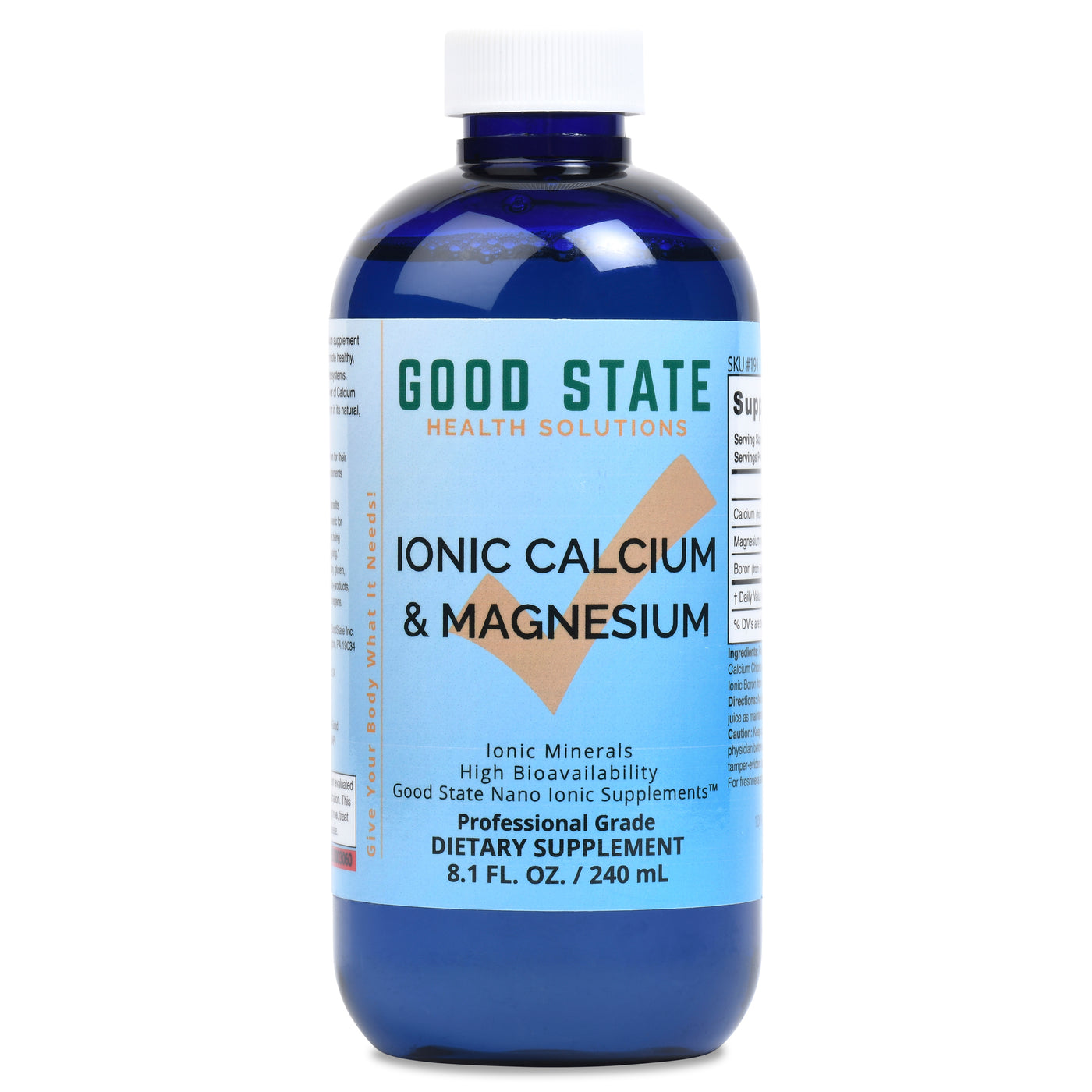 Liquid Ionic Calcium & Magnesium Supplement