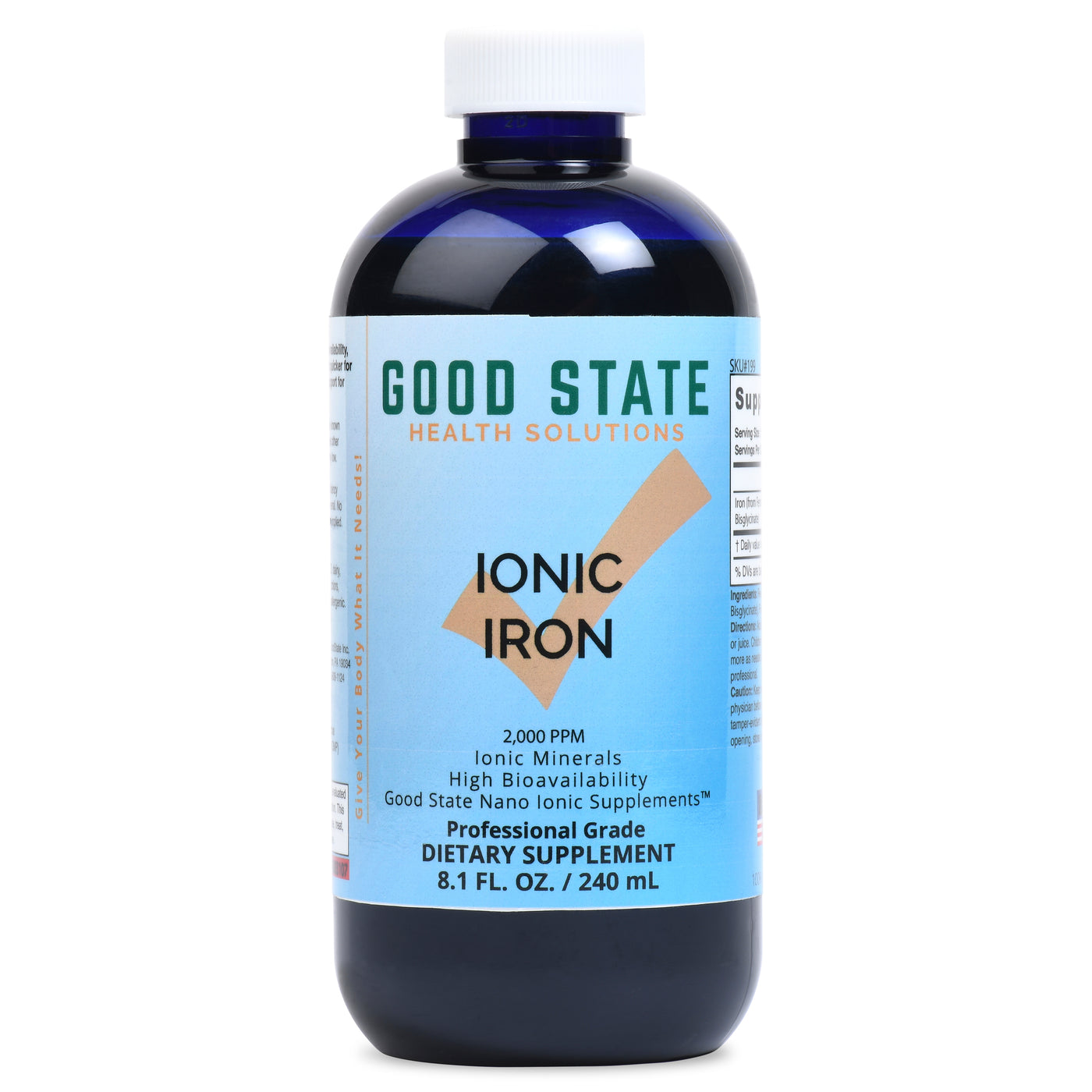 Liquid Ionic Iron Supplement
