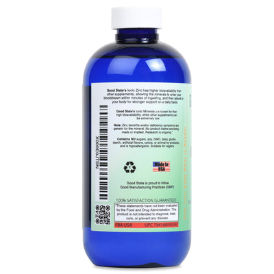 Liquid Ionic Zinc Supplement | 8 fl oz.