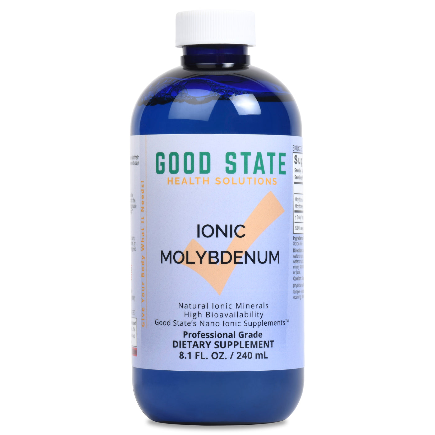 Liquid Ionic Molybdenum Supplement