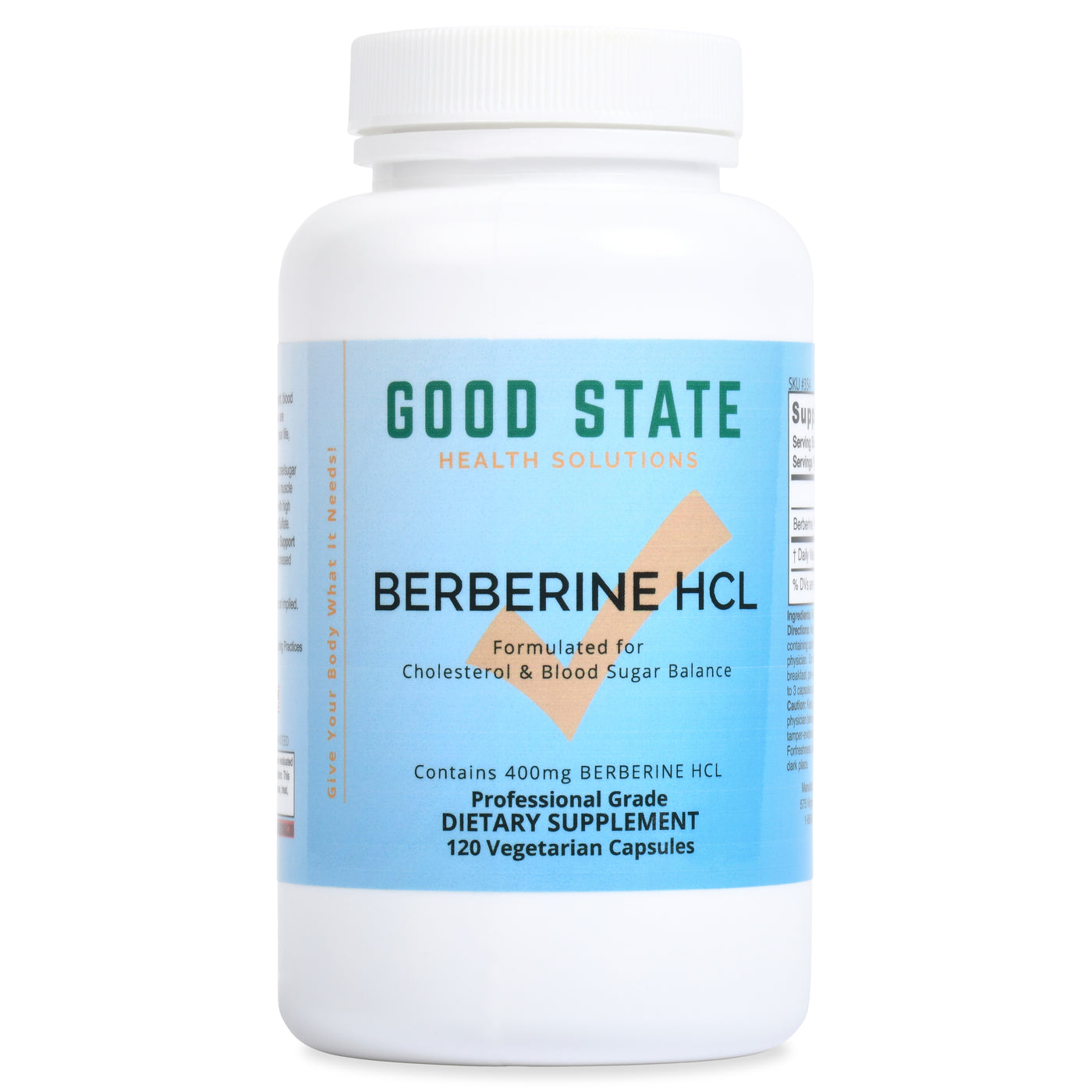 Berberine HCL 400mg