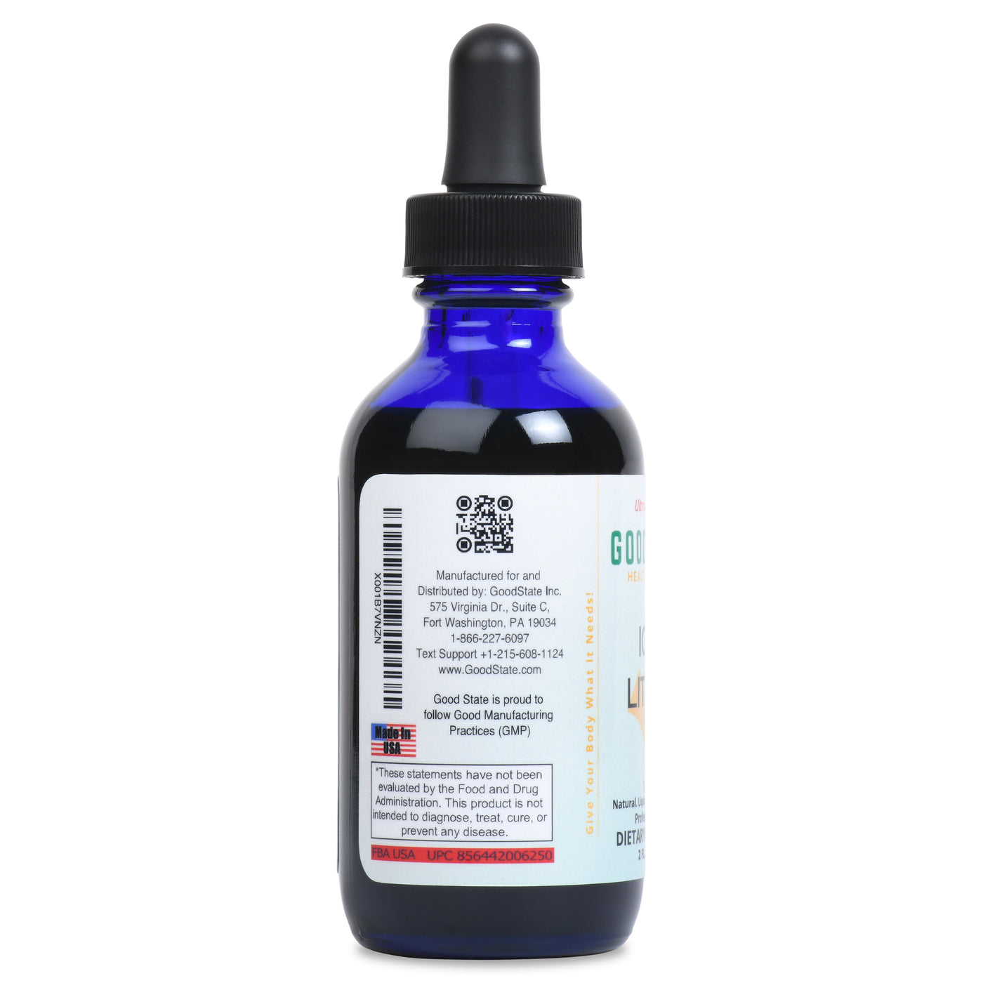 Ultra Concentrate Liquid Lithium Supplement | Glass Bottle
