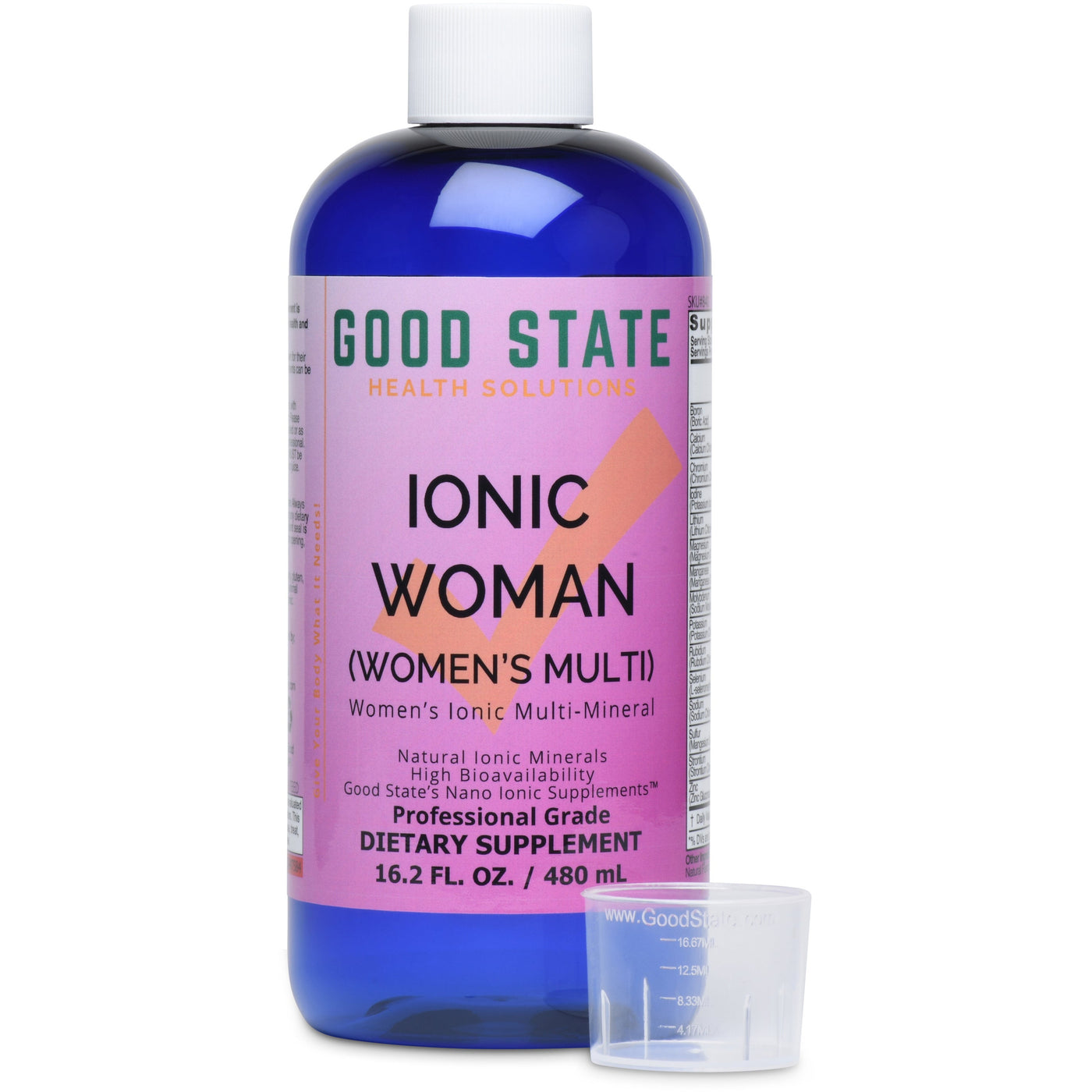 Ionic Woman with Programs by Good State | Woman's Liquid Ionic Multi-Mineral