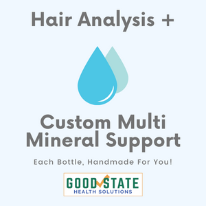 Hair Analysis With 4 Month Supply of Customized Multi Liquid Ionic Mineral Formula
