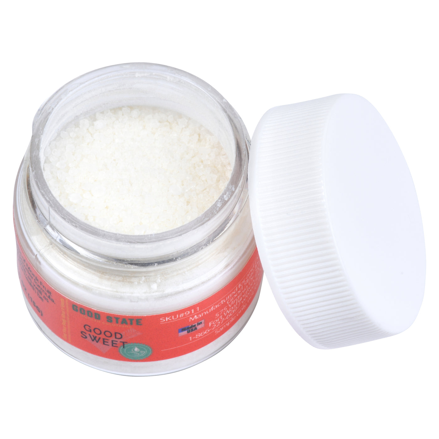 Good Sweet | Sugar Free Sweeter from Monk Fruit | Erythritol | Xylitol | Organic Agave, Stevia 0.5 oz.