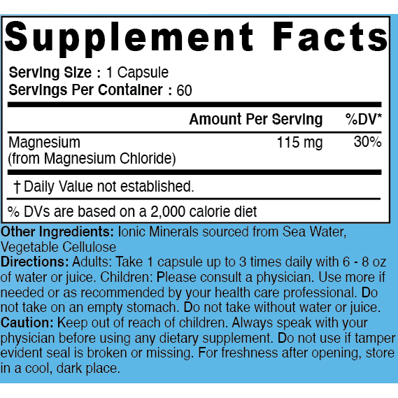 ION-MAG - Ionic Magneisum 115mg (30P)